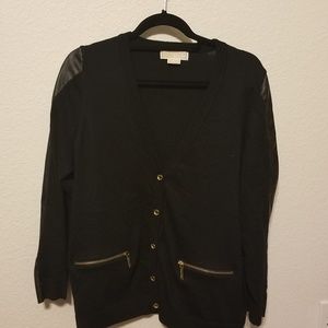 Michael kors button up cardigan